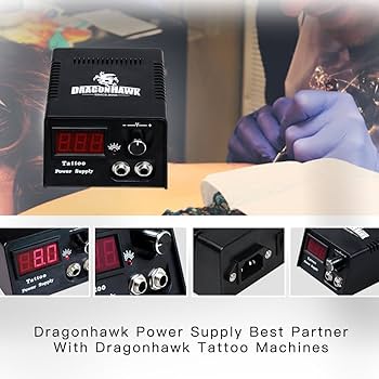 Drgon hawk X20 pro 　tattoo machine set Mast Tattoo Flip Adjustable Stroke Lengths Makeup Machine